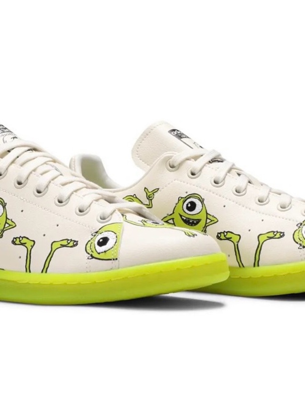 Monsters Inc. x Adidas Stan Smith “Mike Wazowski” collector edition shoe size 6